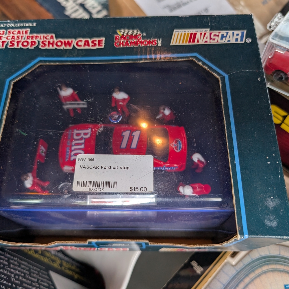 Nascar Red Die-Cast Car Model